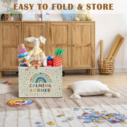 Calming Corner Basket Storage Bins Box,Calming Corner Classroom