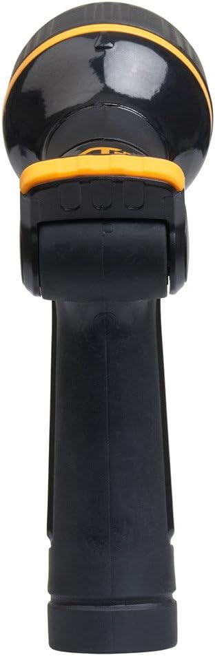 Melnor XT Metal Garden Hose Nozzle; Front Trigger with Flow Control; 8 Watering Patterns; 100% Metal Body with Fully Rubberized Slip Resistant Grip
