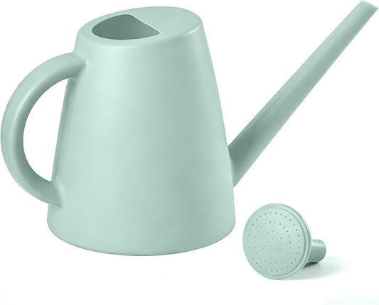 Indoor and Outdoor Watering Can - Long Spout -1/2 Gallon (64oz) - Light Green
