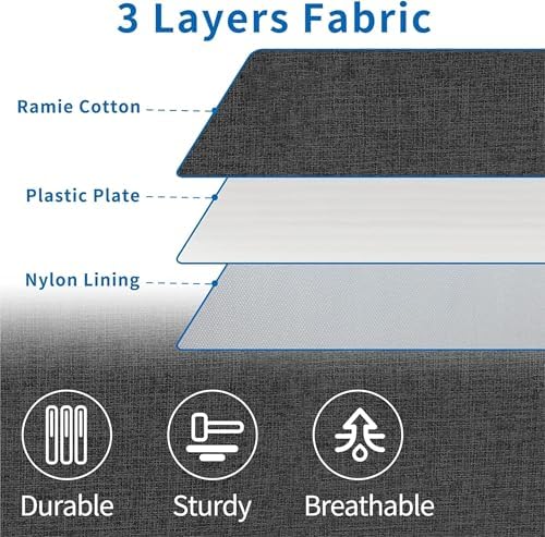 Under Bed Storage Container Bins 2 Pack, Low Profile Foldable Underbed Clothes Storage Organizer W/ Ultra Thick Fabric and Sturdy Bottom/Sides, Dual Zipper Storage Box for Dorm and Home 30x16x6.7"