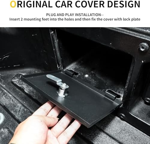Truck Bed Storage Lockbox Lid for 2016-2023 Toyota Tacoma 3rd Gen