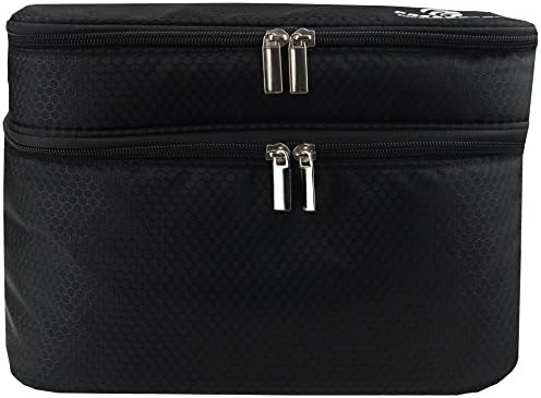 Travel Organizer Underwear Bag - Large Double Layer Packing Storage Bag – Fits Large Bra, Socks, Underpants, Cosmetic, Toiletry kit