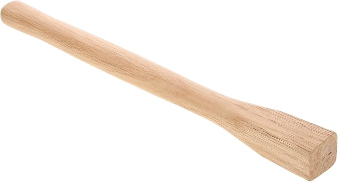 POPETPOP 14.6 Inch Wooden Garden Hoe Handle Replacement Sturdy Grip for Lawn Care and Hand Tool Repair