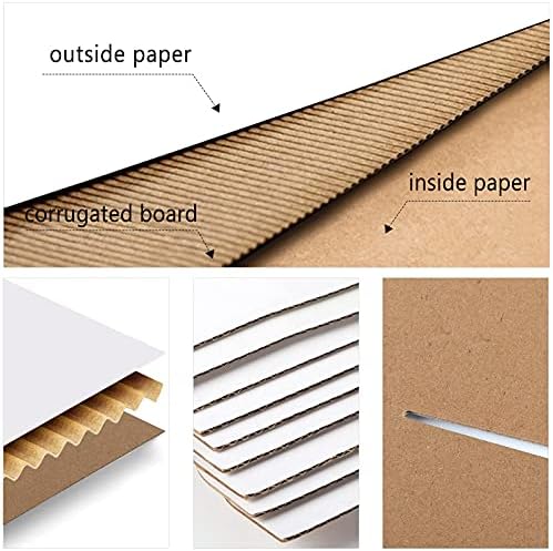 RLAVBL 50 Pack 4.6x2.2x2.2 Inches Small Shipping Boxes White Corrugated Cardboard Box for Small Business, Shipping, and Packing
