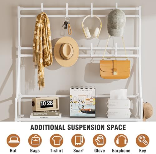 OYREL Shoe Rack 7 Tier Sturdy Shoe Racks Organizer for Closet