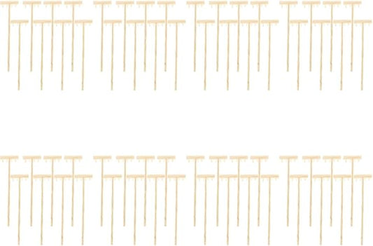 Garneck 64Pcs Mini Zen Garden Rakes Set Sand Rakes for Meditation Mini Zen Garden Accessory Smoothing Sand Table Desktop Decor and Feng Shui for Home Office