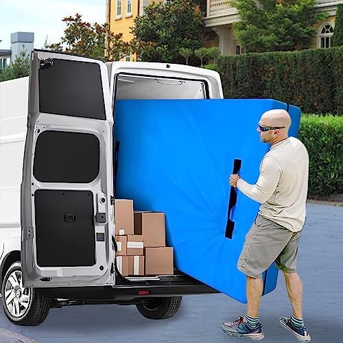 MorTime Mattress Bags for Moving and Storage, Zippered Mattress Storage Bag with 8 Strong Carrying Handles, Reusable Mattress Protector Cover Moving Supplies (Twin)