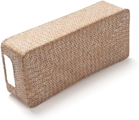 Seagrass Toilet Paper Basket for Back of Toilet Tank Top, Wicker Bathroom Storage Basket for Organizing and Decor, Whitewash