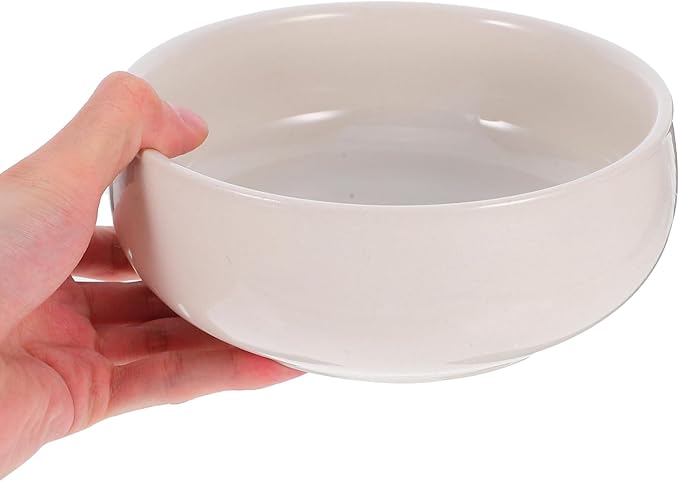 Toddmomy Hydroponic Planter Pot 6.49X5.70X2.55 Inch Ceramic Lotus Bowl for Indoor Succulents Coin Grass Water Lily Decorative Garden Container