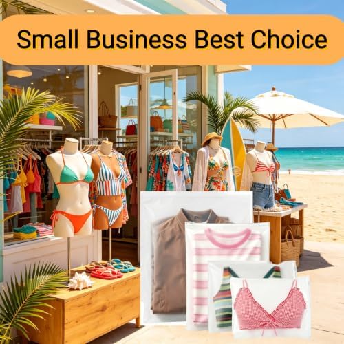 Swimsuit Storage Bags 50pcs 9x11 Inch Bathing Suit Bags Frosted Zipper Bags