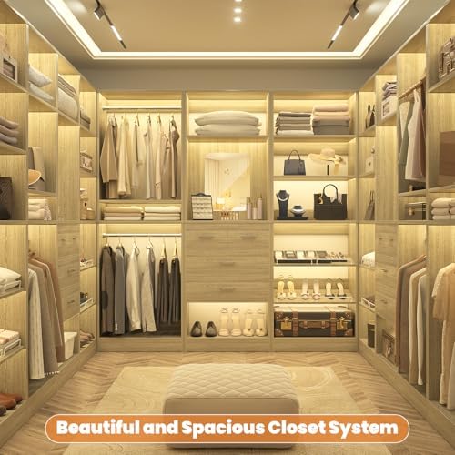 Unikito 25" Closet System Shoes Organizer, Adjustable Shoe Rack for Closet