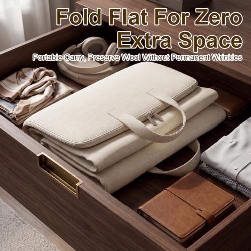 Higher Canvas Storage Bags with Reinforced Handles 1 Pack