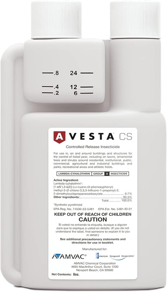 74530-53-5481 Avesta CS 8oz Insecticide, White