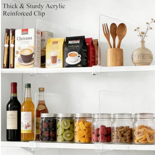 Acrylic Purse Organizer for Closet Shelf Dividers Organization Enthusiasts