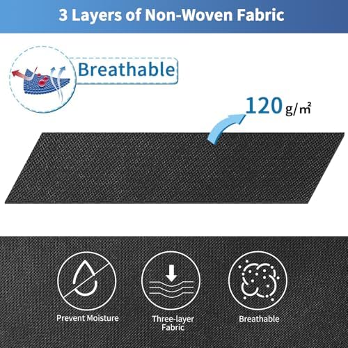 Blanket Storage Bags 120L for Comforter Clothes Bedding 2 Pack Black