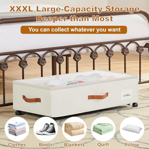 Under Bed Storage Container for Bedroom: