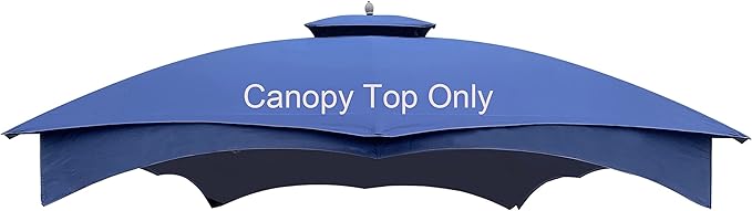 Replacement Canopy Top for the Lowe's Gazebo Model #GF-12S004B-1 / GF-12S004BTO (Navy)