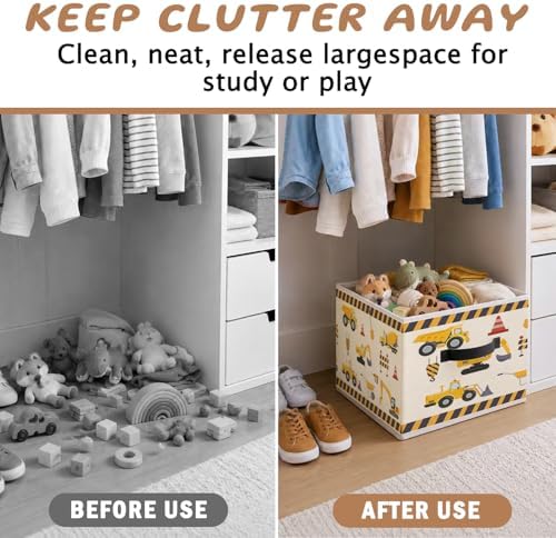 Boys Nursery Room Storage Bins Box,Play room Decor