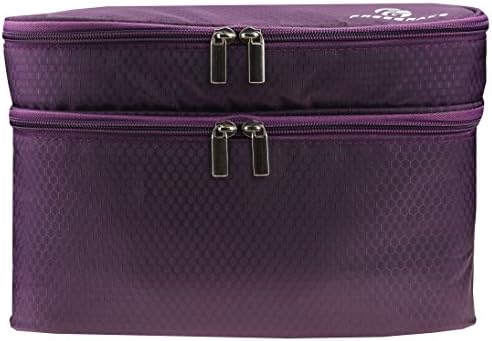 Travel Organizer Underwear Bag - Large Double Layer Packing Storage Bag – Fits Large Bra, Socks, Underpants, Cosmetic, Toiletry kit