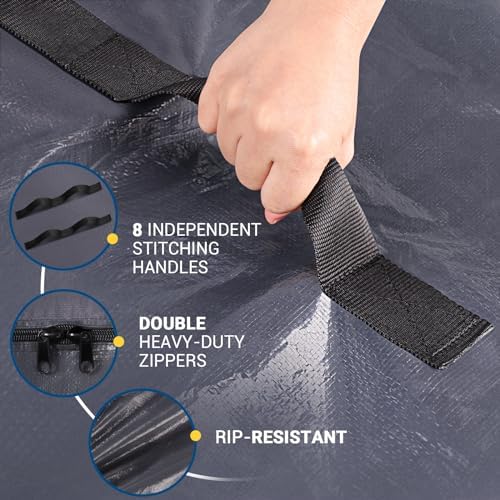 Mattress Bags for Moving Extra Thick Mattress Cover with Handles and Zipper