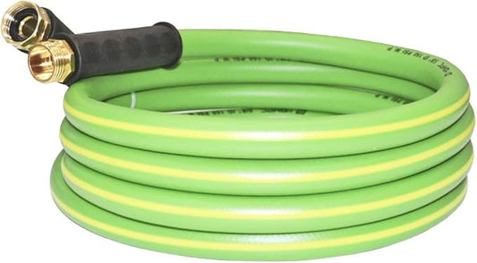HQMPC Garden Hose 5/8" IDx10 Feet Hose No Kink Water Hose Heavy Duty Flexible Hose (10 Feet)