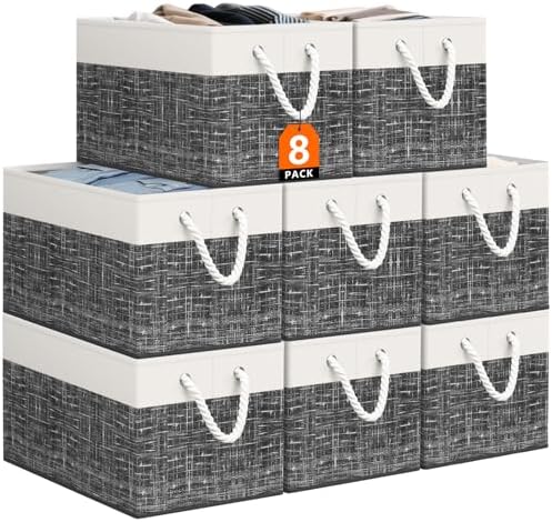 StorageTastic Storage Bin,Collapsible Storage Basket For Organizing,Large