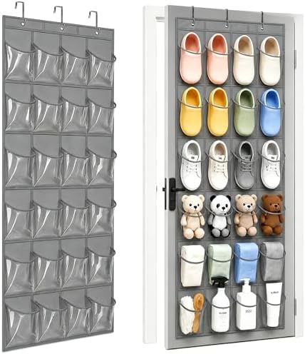 Over The Door Shoe Organizer - Space Saving Shoe Rack for Closet