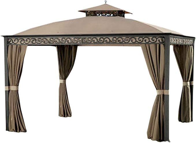 Garden Winds Southport 10x12 Gazebo Replacement Canopy Top Cover