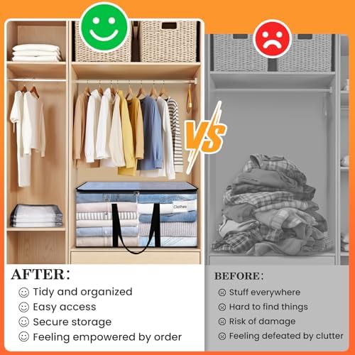 Moving Bags, Extra Large Heavy Duty Storage Bags, 76L, 10 Packs