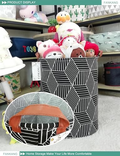 Storage Bin Foldable Nursery Organizer Basket Magic cub | Foldable with Waterproof PE Coating Organizer Bin for Kids Boys and Girls,Office,Bedroom,Clothes