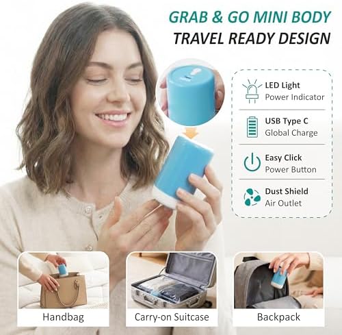 Travel Vacuum Storage Bags with Rechargeable Cordless USB Pump, 30 Combo
