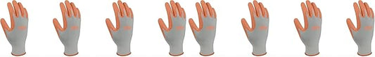 DIGZ Women's Stretch Knit Garden Gloves with Polyurethane Coating