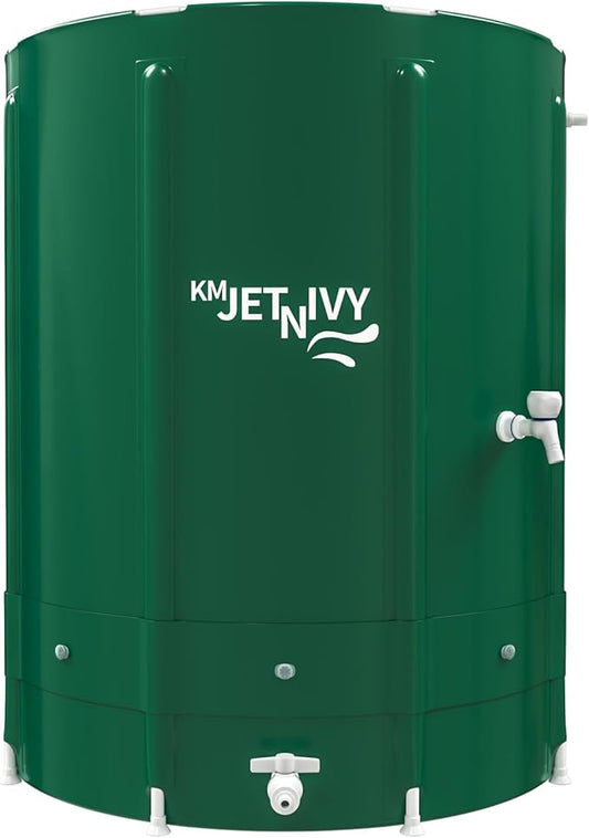 Rain Barrel Anti-Collapse Collapsible Rainwater Collection System,Portable Water Storage Tank,Garden Water Catcher(265G)