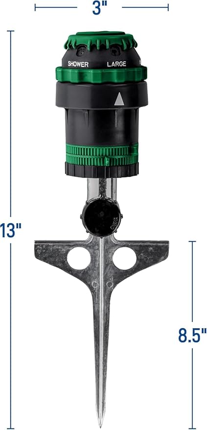 4-Pack H2O-6 Gear Drive Sprinkler - Versatile Gear Drive for Efficient Lawn Watering (4-Pack H2O-6 Gear Drive Sprinkler)