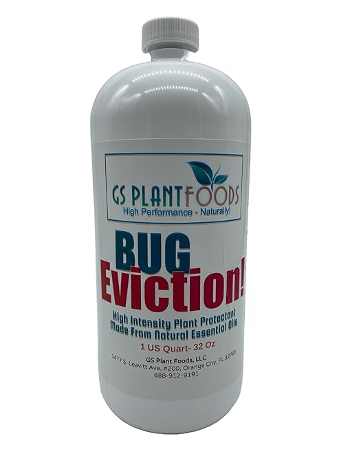 GS Plant Foods Bug Eviction! All-Natural High Intensity Plant Protectant 32 oz