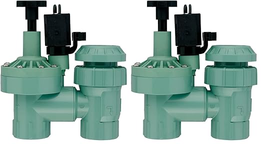 Orbit 57624 Sprinkler System 1-Inch FPT Anti-Siphon Valve, Green, 1 Connection (Pack of 2)