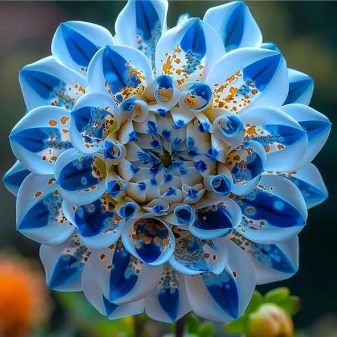 250+ Dwarf Dahlia Seeds, Multi-Color Double Petal, Ornamental Flower, for Container Pot Backyard Patio Balcony Garden