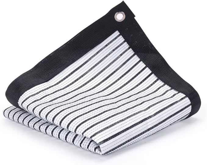 GardenPal 70% Aluminum Foil Shade Cloth to Block Sunlight, Durable Protective Shade Covers with Grommets, Coolness for Garden, Pets, Patios and Cars. Various Application.
