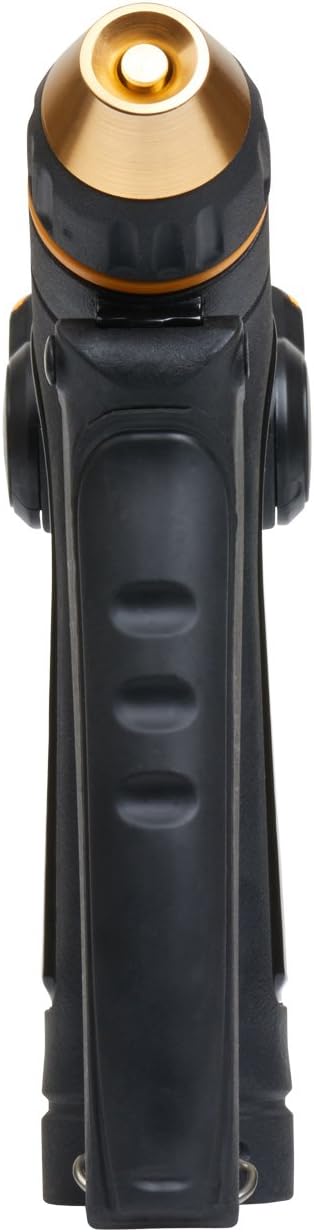 Melnor XT300; Heavy-Duty Metal Nozzle with Front Trigger; Flow Control; Adjustable Spray Nozzle Tip; 1 Pack