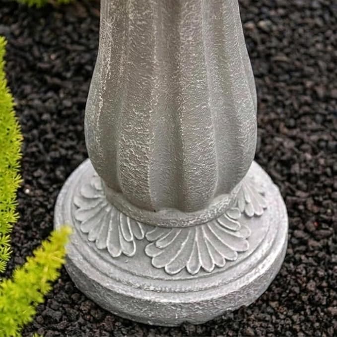 XBrand 36.2" 2-Tier Outdoor Freestanding Solar Water Fountain - Classic Design