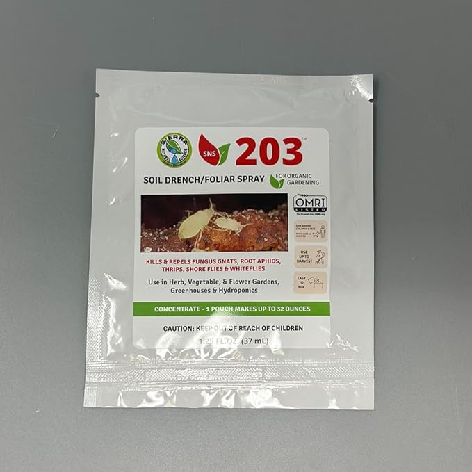 Sierra Natural Science - 203 - Concentrate Pouch - 1.25 fl oz (37 mL) makes up to 32 fl oz