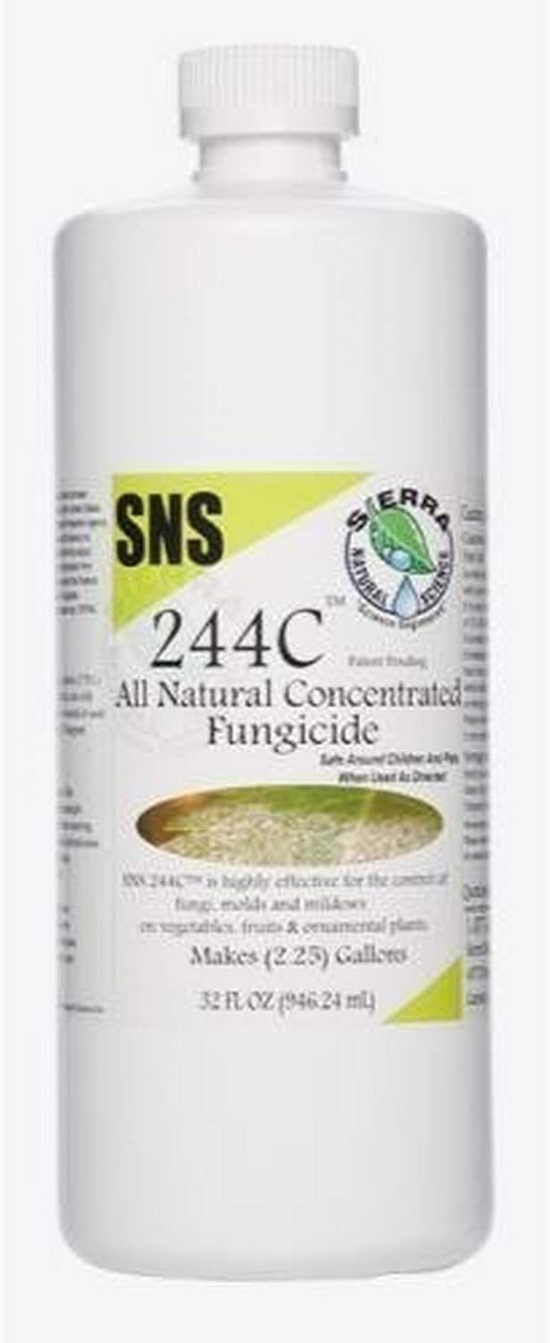 Sierra Natural Science 746044 Fungicide, 1 Quart, Clear