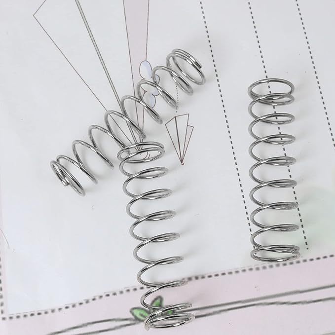 10PCS Pruner Pruning Shear Springs Compatible with Pruners and Trimming Scissors, Stainless Steel