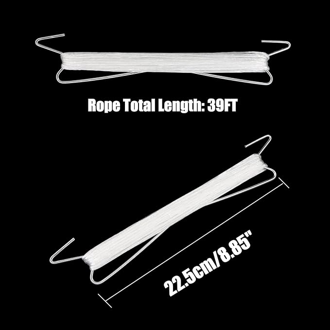 Bandelt 20pcs Tomato Support Hooks with 100pcs Tomato Clips, Tomato Climbing Hooks with 39ft Twine to Prevent Tomatoes from Pinching or Falling Off for Plant Vegetable Plant Fruit Flower