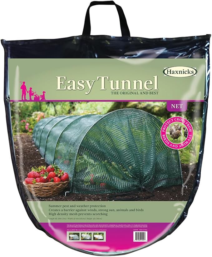 Haxnicks Garden Cloche Tunnel - Easy Shade Net, Garden Shade Tunnel - Standard - Nylon