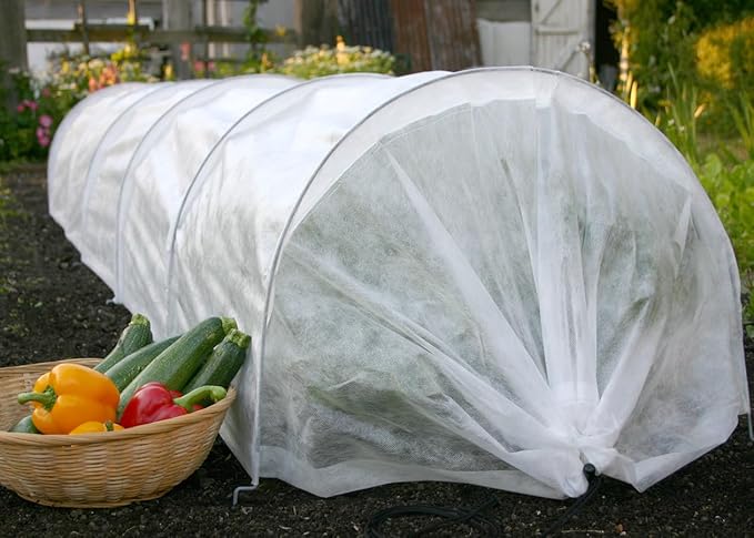 Tierra Garden 50-5010 Haxnicks Easy Fleece Tunnel Garden Cloche, Giant