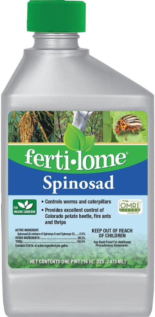 Fertilome (16062) Spinosad Insecticide, Spinosad Bagworm, Tent Caterpiller & Chewing Insect Killer, OMRI Listed (16 oz.)