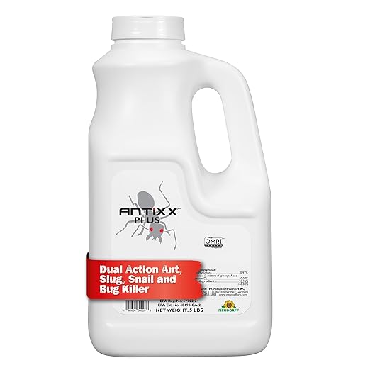 Neudorff ANTIXX Plus Ant & Insect Control Granules for Ants, Crickets, Cutworms, Earwigs, Pillbugs, Slugs, Snails and Sowbugs for Organic Gardening