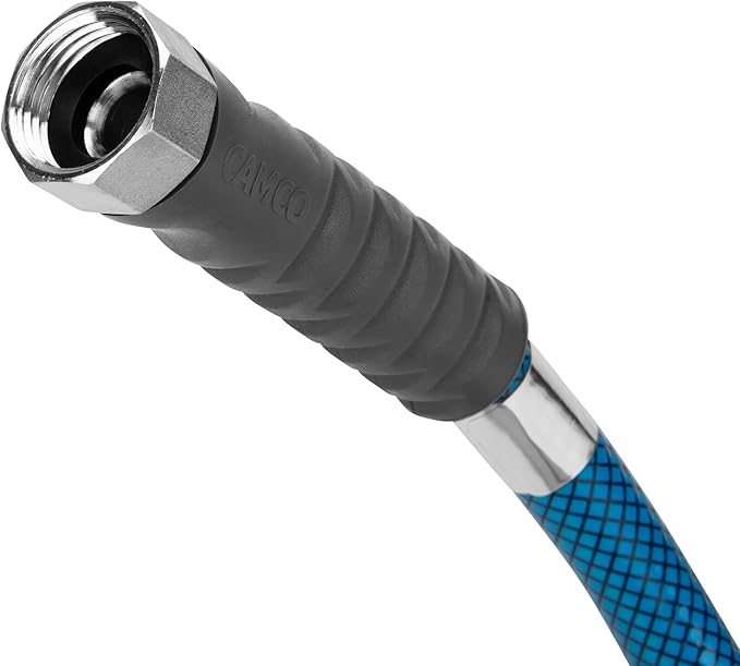 Camco TastePURE Drinking Water Hose, 35-Foot, 5/8-Inch Diameter | Heavy-Duty No-Kink Design | NSF Drinking Water Safe | For Camper/RV | Pack of 3