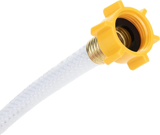 Camco TastePURE 10-Ft Water Hose-RV Drinking Water Hose Contains No Lead,No BPA&-No Phthalate-Features Diamond-Hatch Reinforced PVC Design-1/2” Inside Diameter,Made in the USA (22743),(Pack of 2)